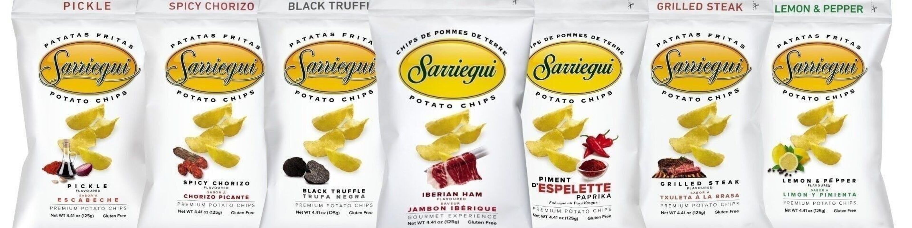 Chips De Pommes de Terre Saveur Truffe Sans Gluten - Sarriegui - Épicerie 