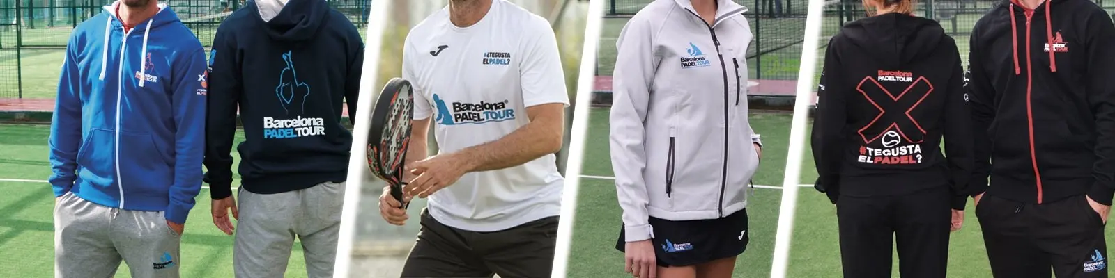 Pantalon De Sport Barcelona Padel Tour - Homme, Coton Confortable, Poignets Ajustés - Pour Padel Et Loisirs