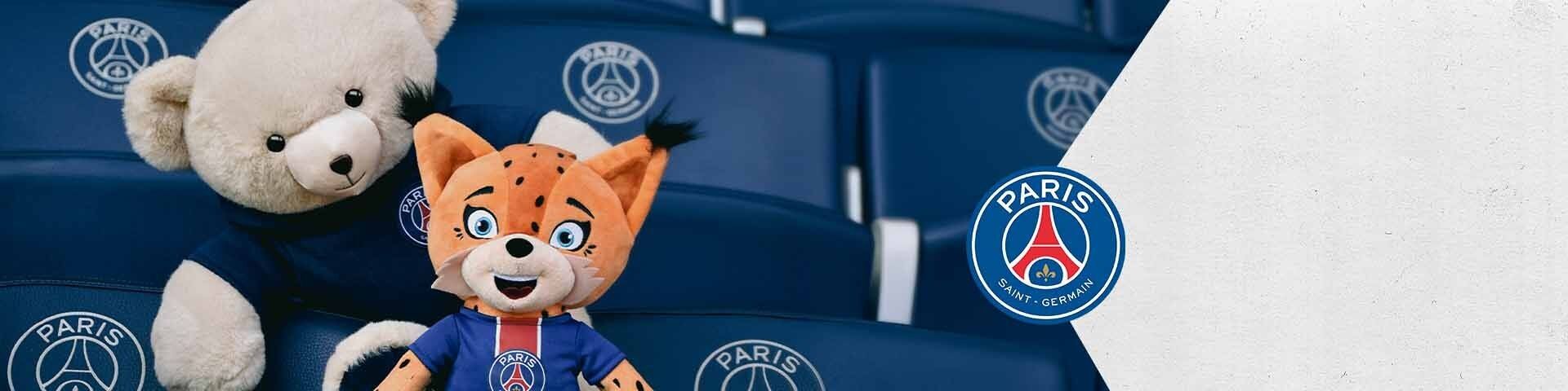 Muñeco de peluche Ibrahimovic de diferentes colores en postura de pie