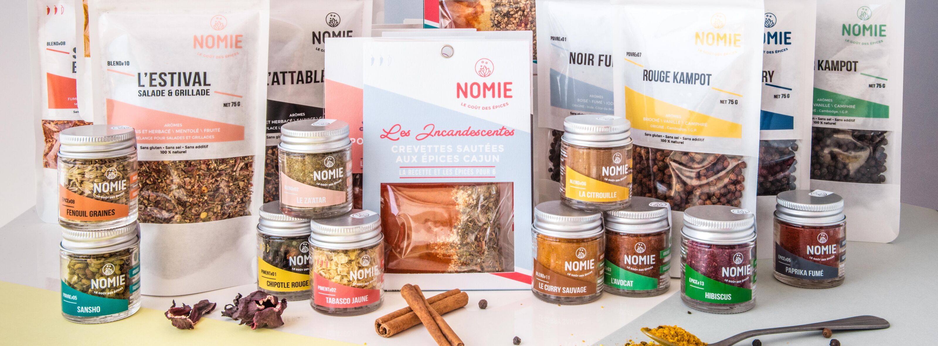 Coffret Dégustation - Nomie, le goût des épices