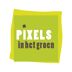 Pixels in het groen