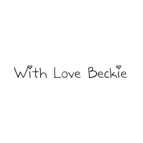 With Love Beckie
