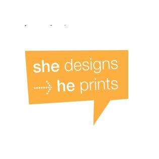 She Designs He Prints