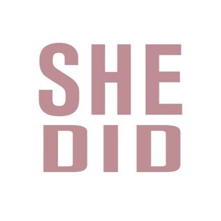 SHE DID