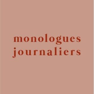 Monologues journaliers