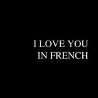 I Love You In French