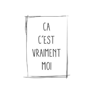 Ça c'est vraiment moi