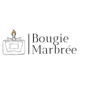 Bougie Marbrée