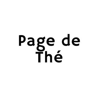 Page de Thé