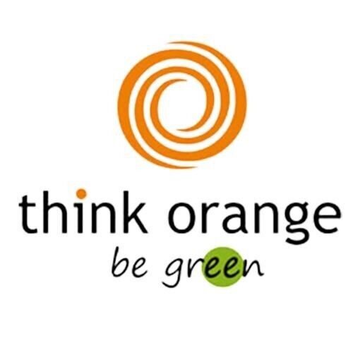 think orange be green