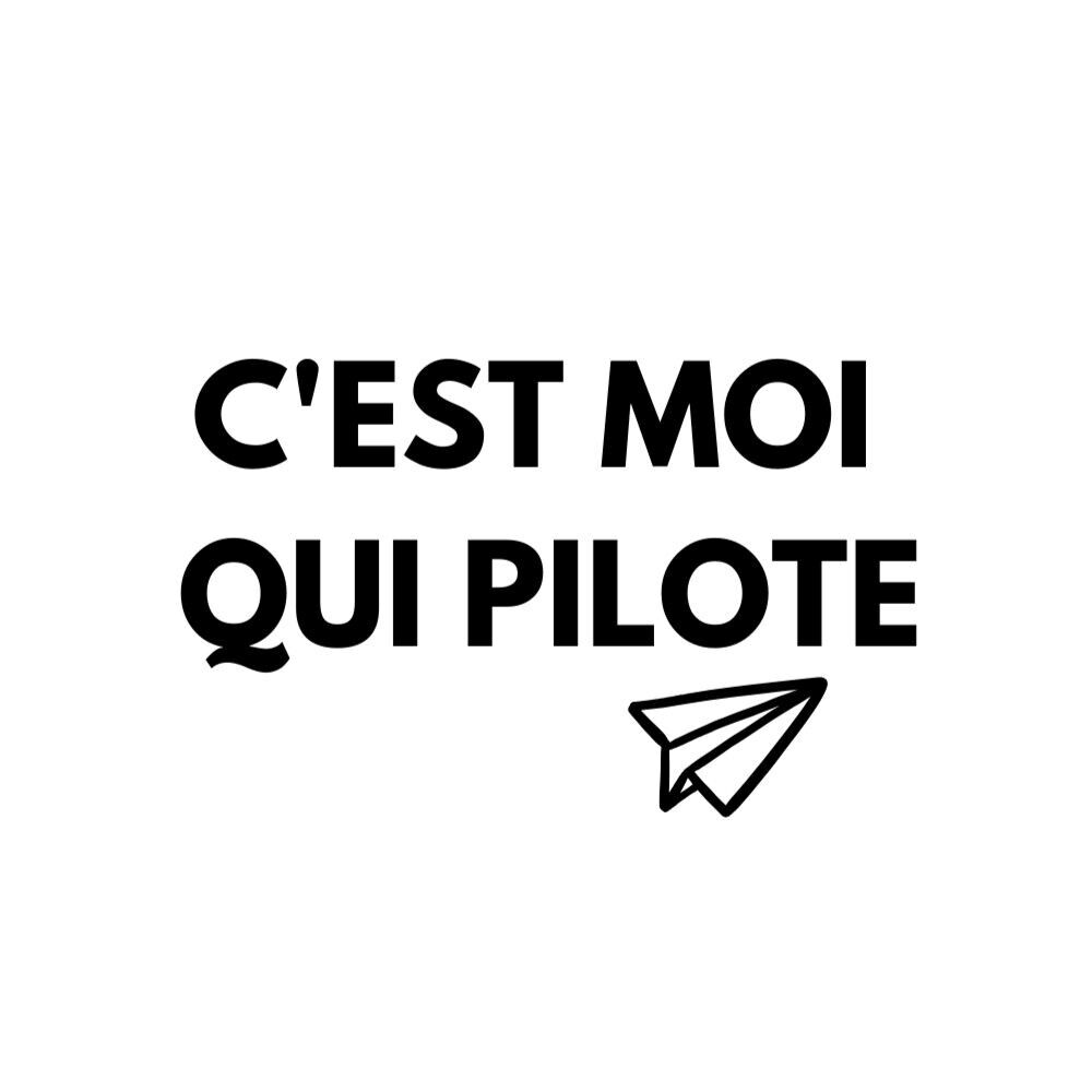 C'est moi qui pilote