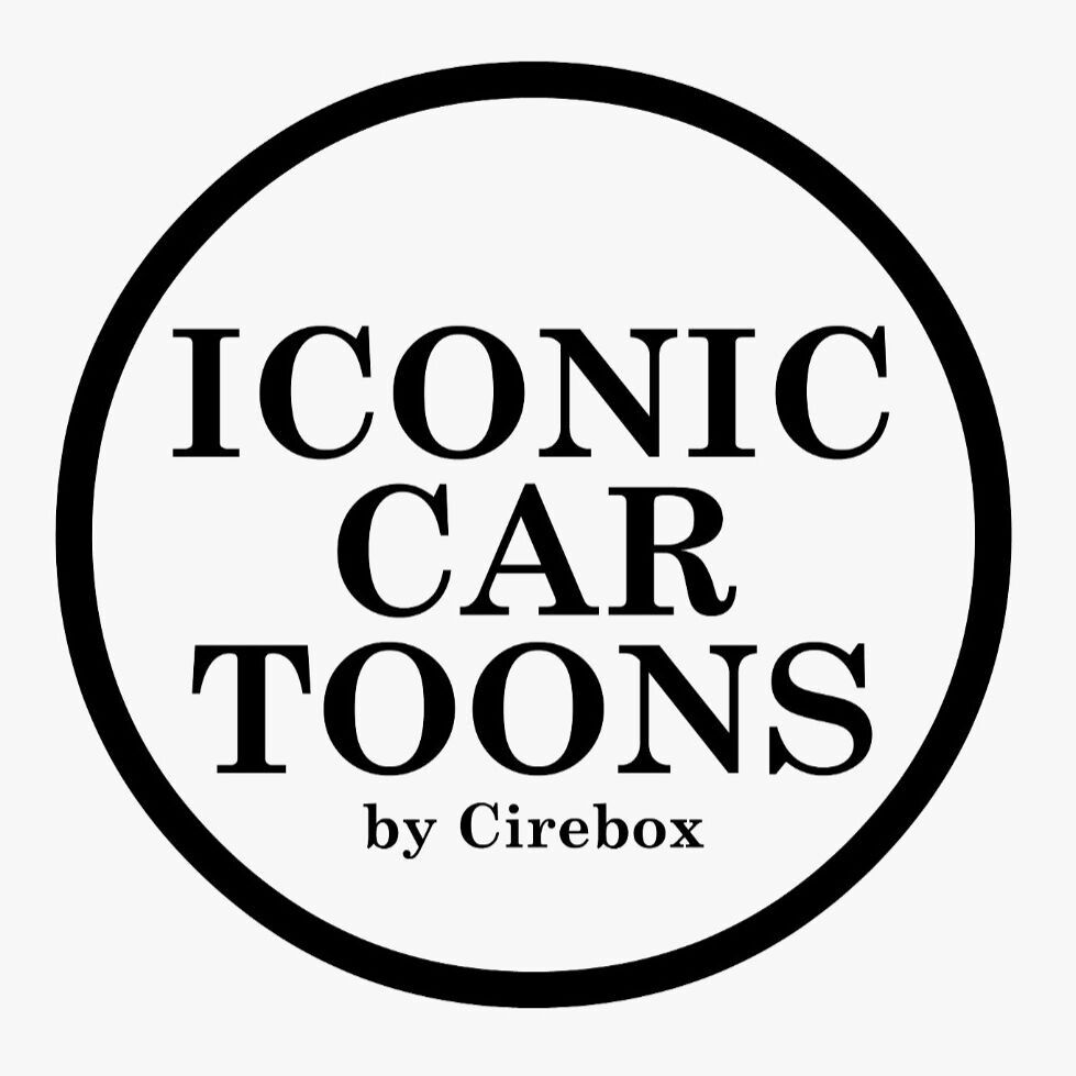 ICONIC CAR TOONS By Cirebox