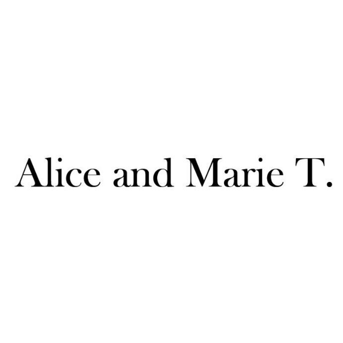 Alice and Marie T.