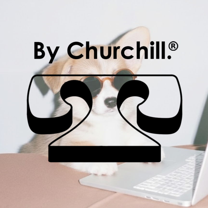 By Churchill.