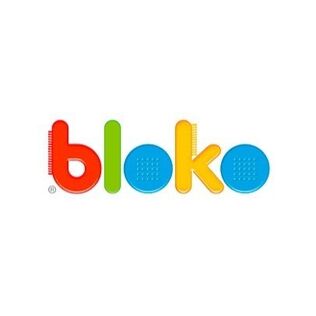 BLOKO – Coffret de 100 BIoko – Dès 12 Mois – Fabriqué en Europe – Jouet de  Construction 1er âge – 503510