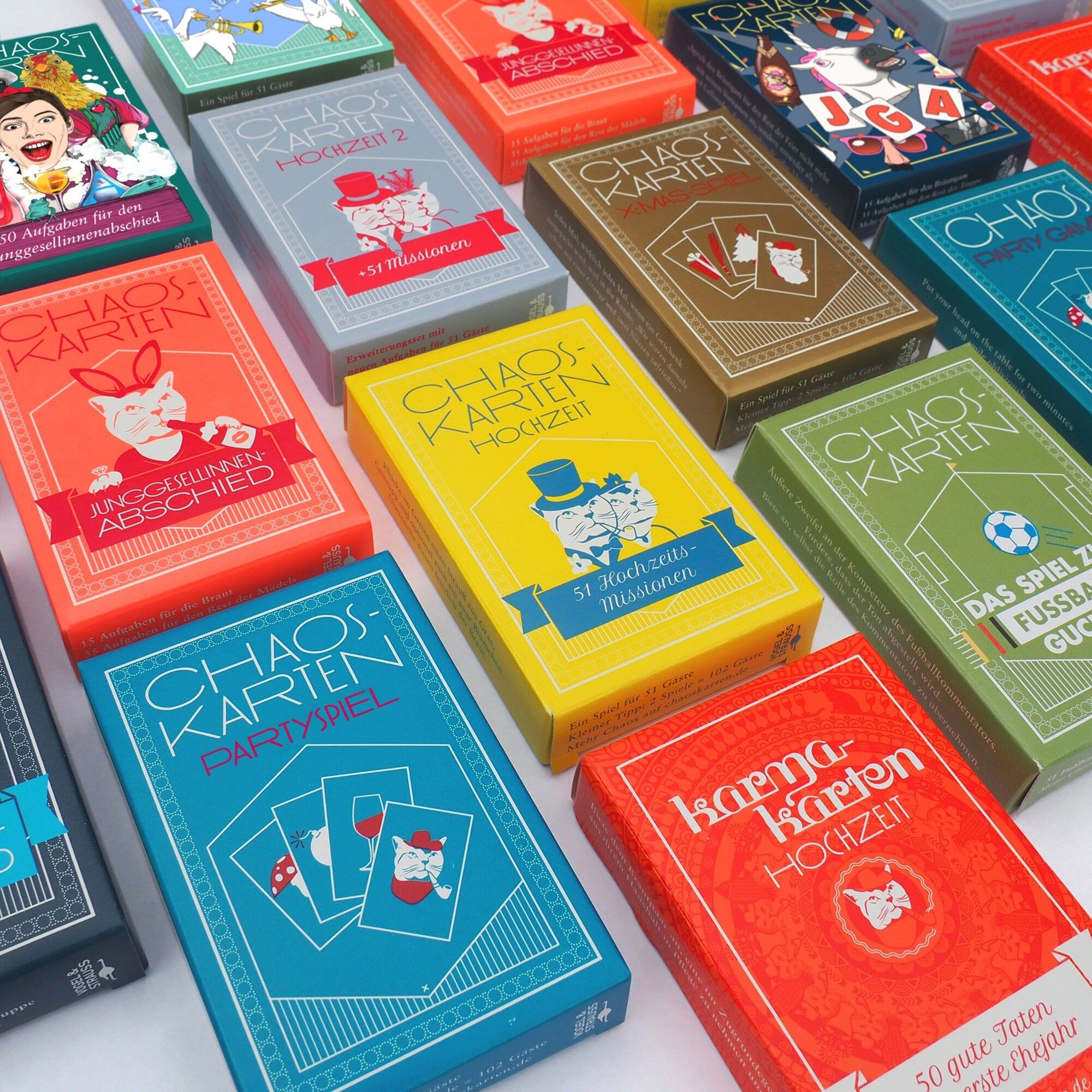 Chaoskarten Partyspiele