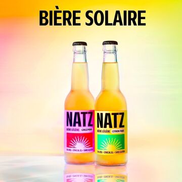 NATZ - BIÈRE LÉGÈRE ET SOLAIRE