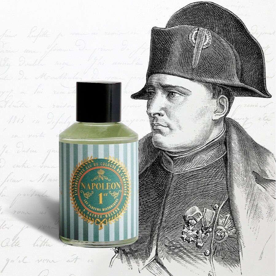 L’AUTHENTIQUE EAU DE COLOGNE DE L’EMPEREUR NAPOLÉON 1ER À SAINTE-HÉLÈNE