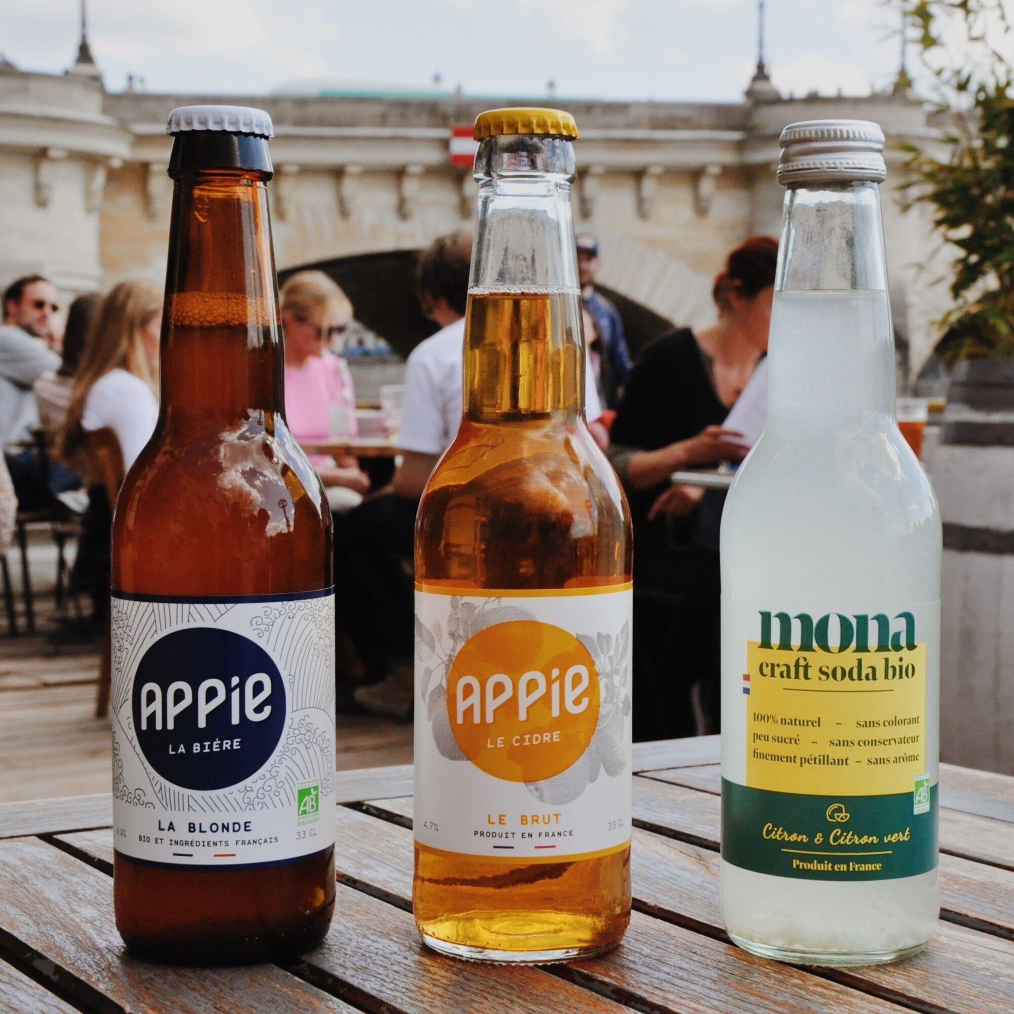 Cidre APPIE - Bière BAPBAP - Soda MONA
