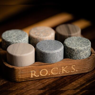 ROCKS Whiskey Chilling Stones