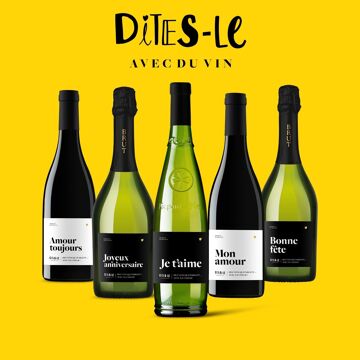 Dites-le avec du vin