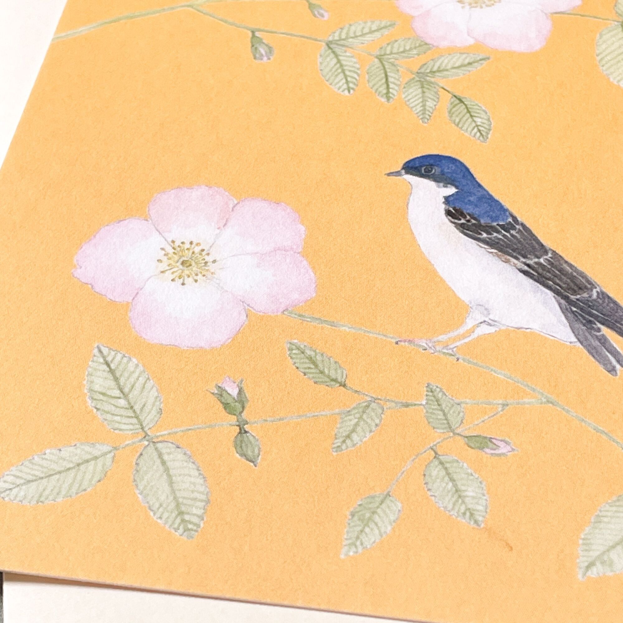 La mésange perchée