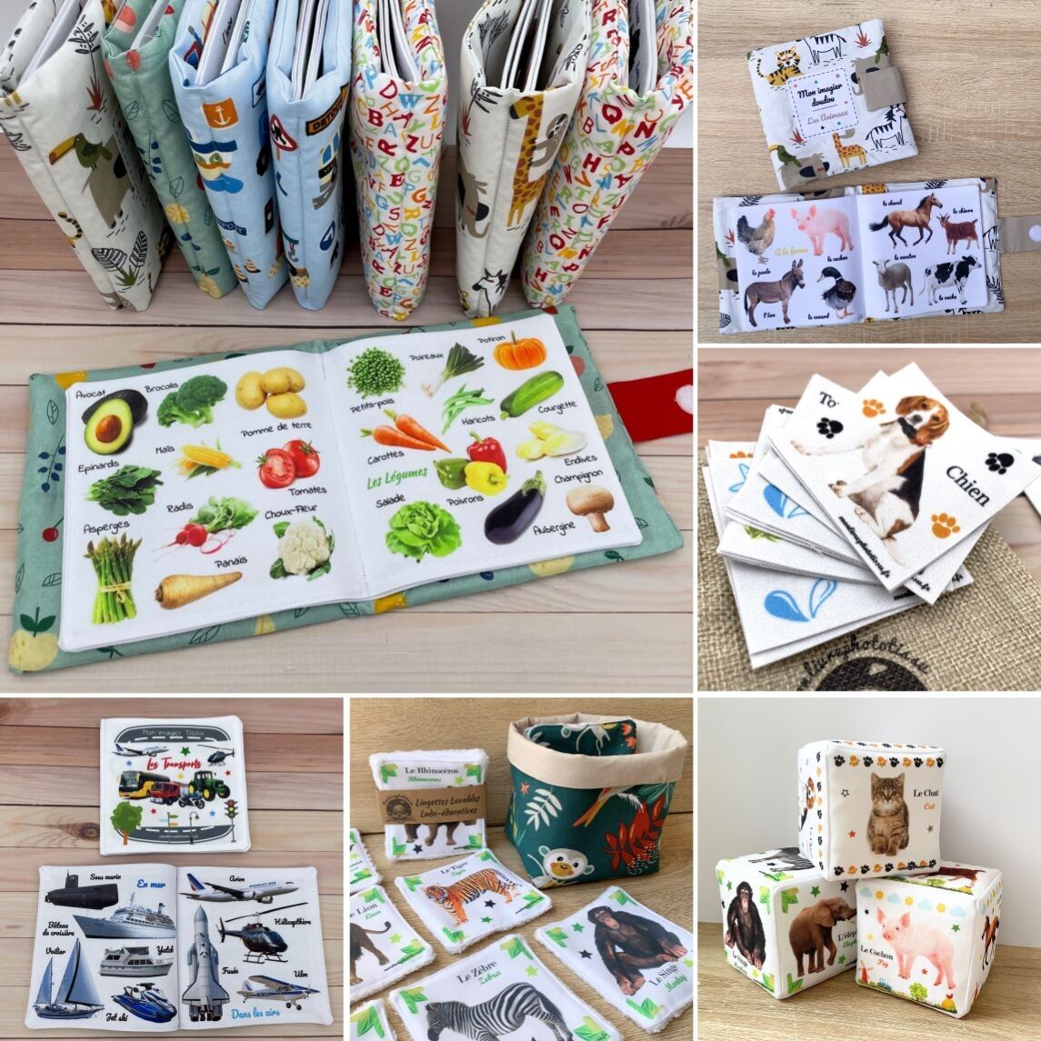 Mon Livre Photo Tissu