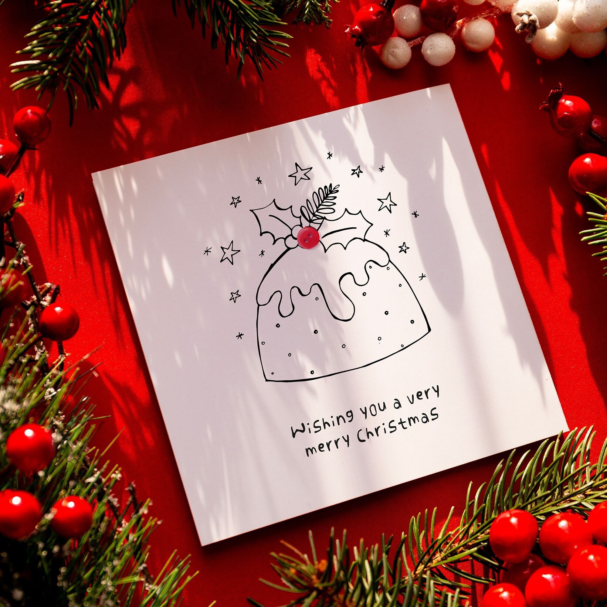 the spare button card range