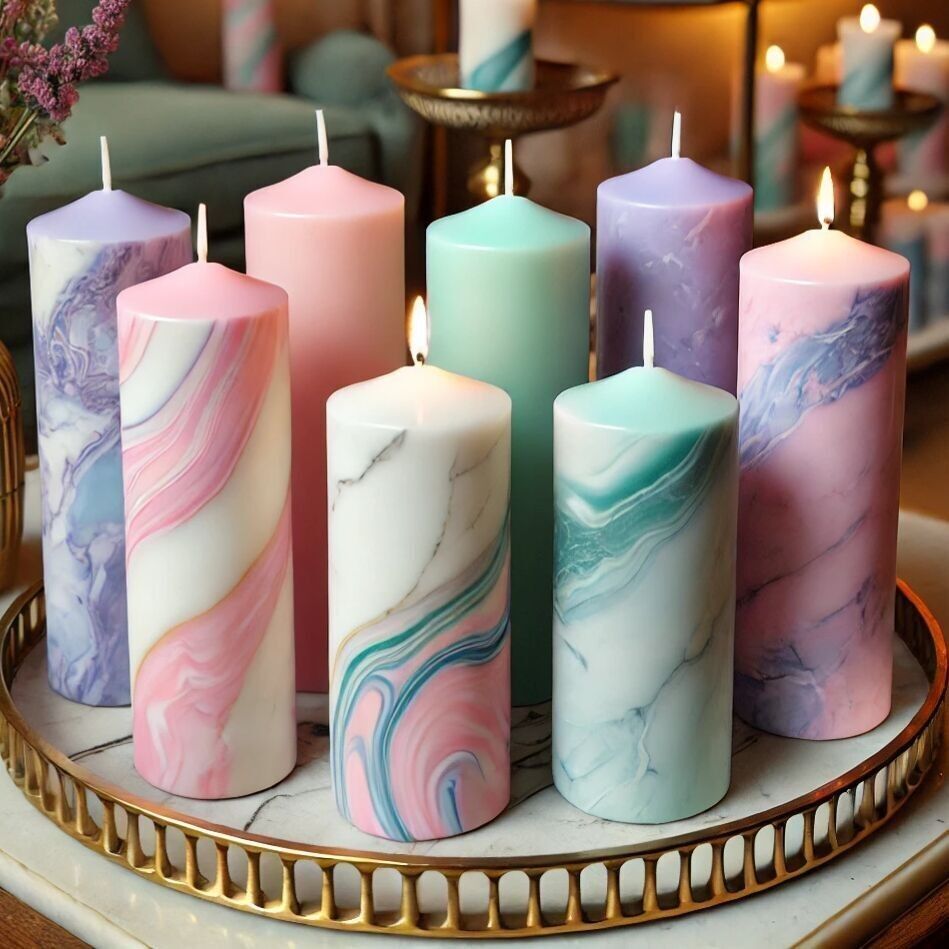 Flicker & Frost Candle