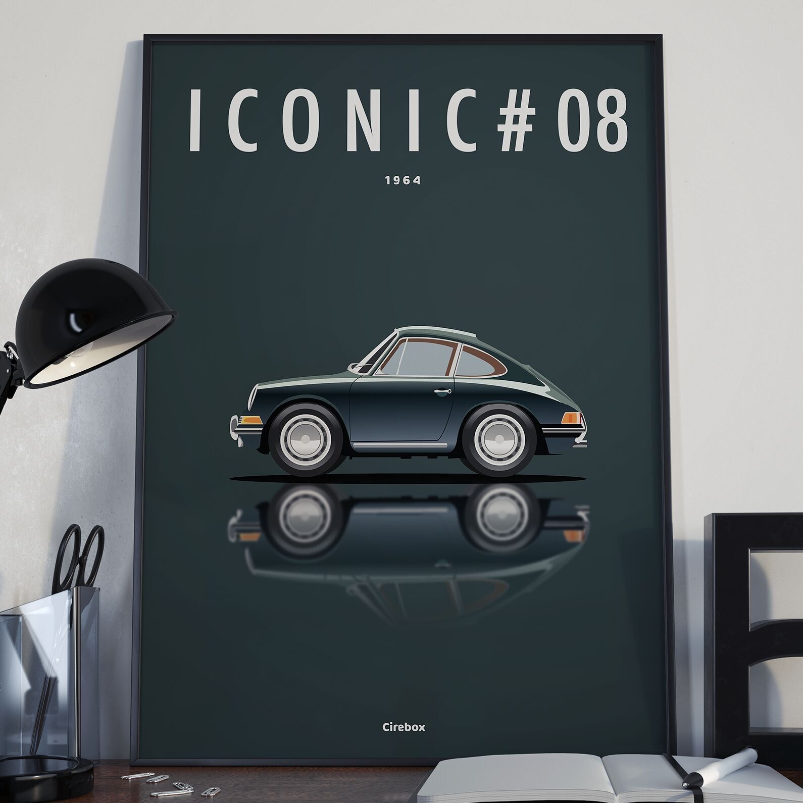 ICONIC CAR TOONS By Cirebox