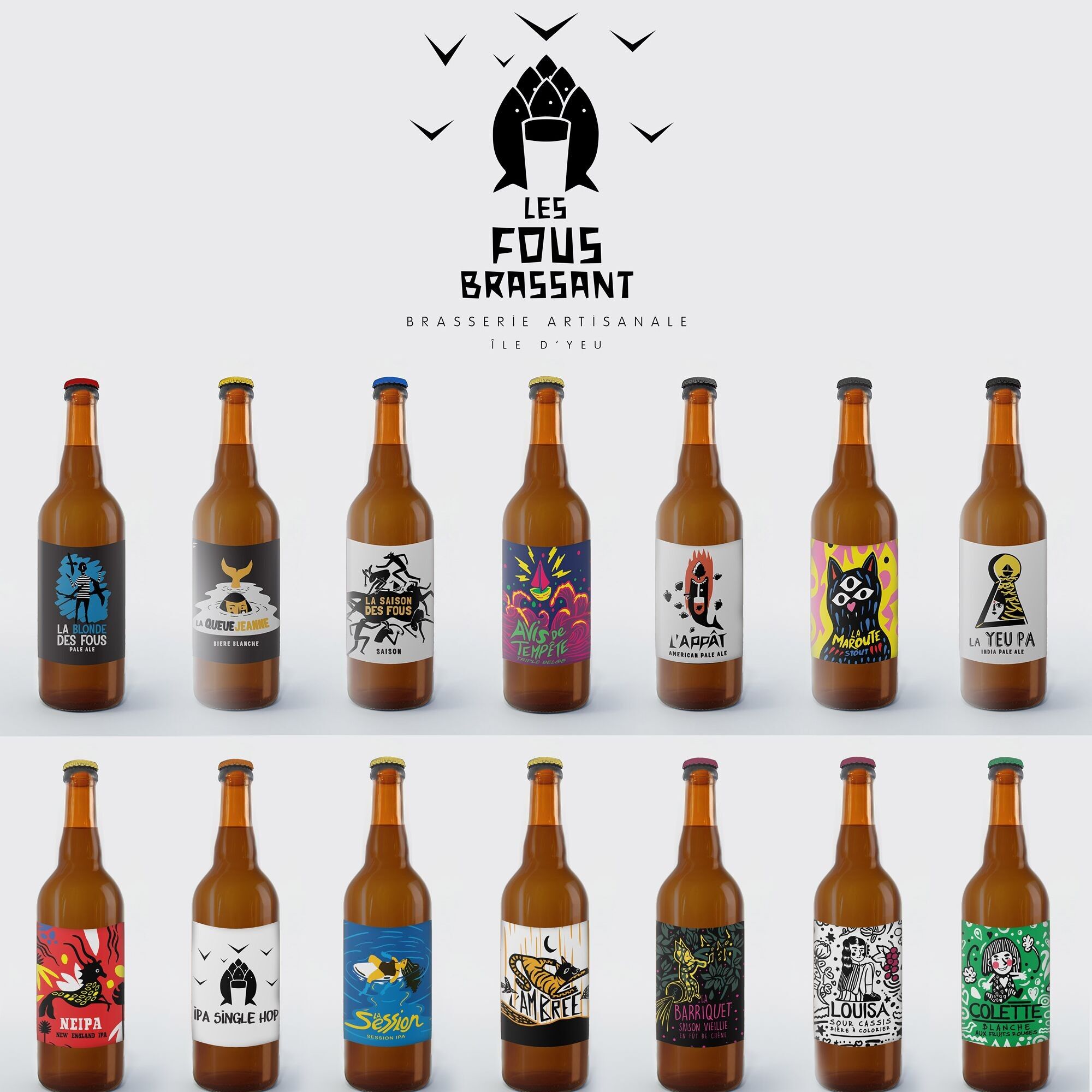 les fous brassant sarl Brasserie artisanale