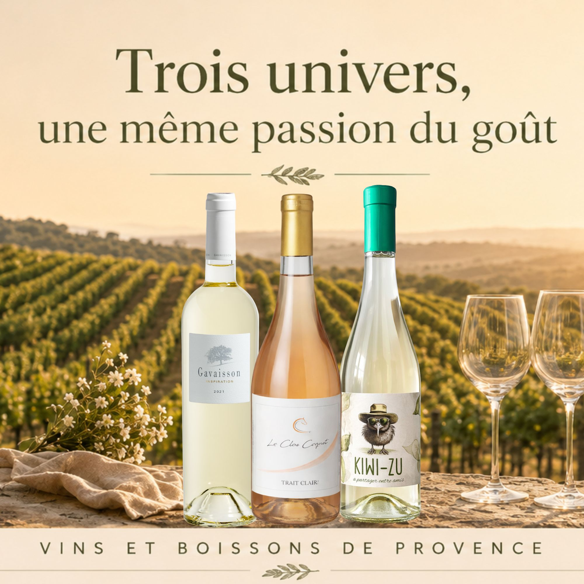 Passerelle vin