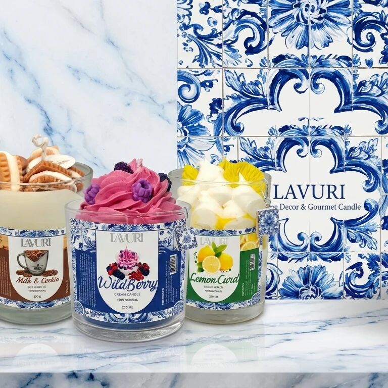 LAVURI Home Decor & Gourmet Candle