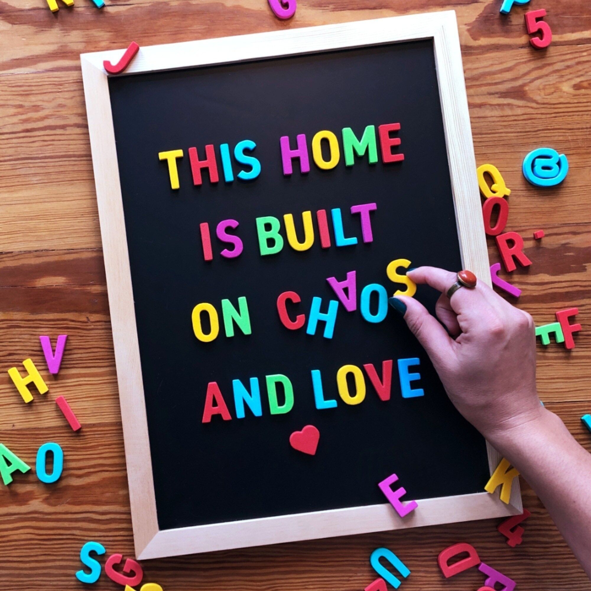 TYPE OH - MODERNE MAGNETBUCHSTABEN