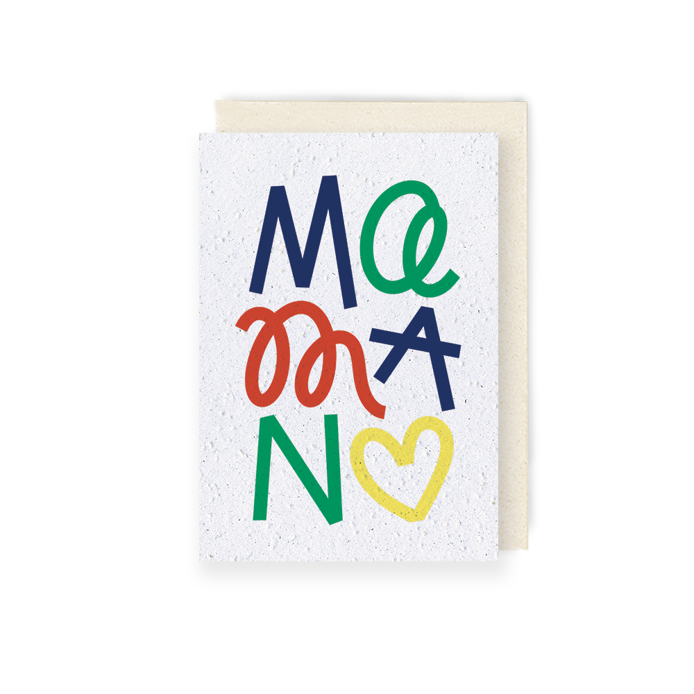Plantable card, Mom