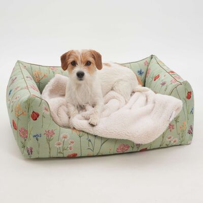 Dog bed box bed Flowers