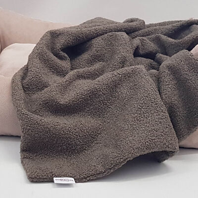 Coperta per cani Plaid Curly stone