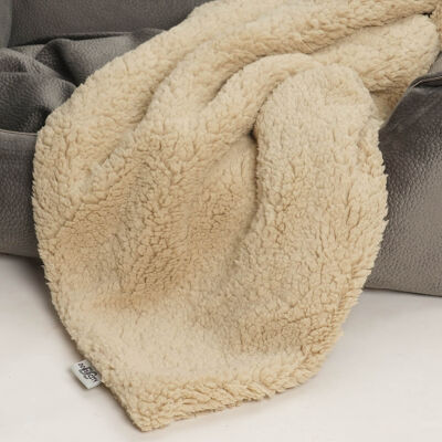 Coperta per cani Teddy beige
