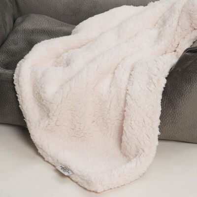 Coperta per cani Teddy crema