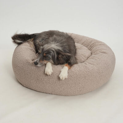 Dog cushion donut cuddle nest LOOP Paddy gravel
