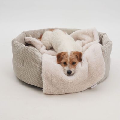 Cesta para perros Chelsea Cord grava