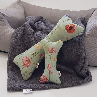 Flores de hueso de peluche