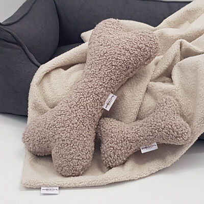 Os en peluche Gravier de riz
