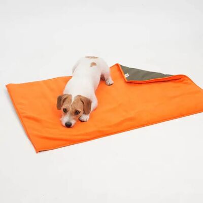 Travel Mat Picnic Mat dark green orange