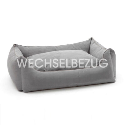 Changeable cover for dog bed box bed Alcanterra anthracite