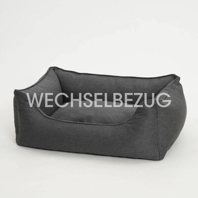 Changeable cover for dog bed box bed Ono graphite