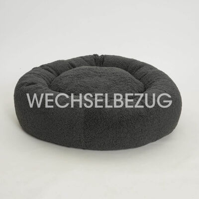 Fodera sostituibile per cuscino per cani Donut cuddle nest LOOP Paddy grafite