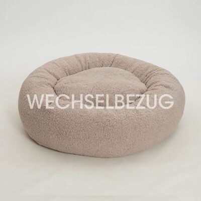 Changeable cover for dog cushion Donut cuddle nest LOOP Paddy gravel
