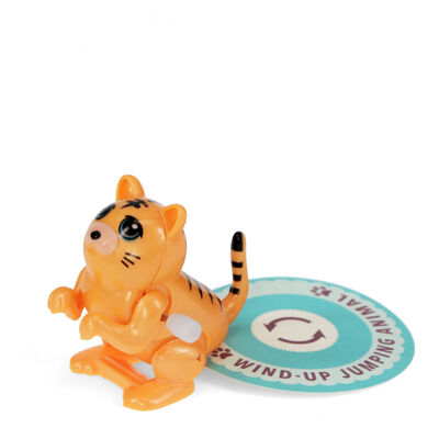 Jouet animal sauteur à remonter - Chat
