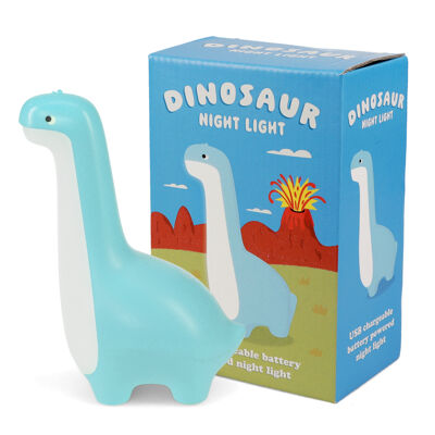Luce notturna dimmerabile ricaricabile tramite USB - Dinosauro